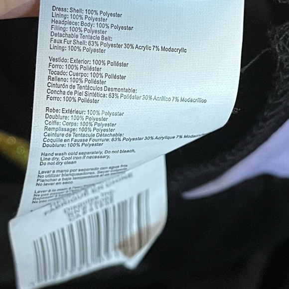 Disney Villains Infant Toddler 24M/2T Ursula Little Mermaid Dress Up Costume - Picture 3 of 5